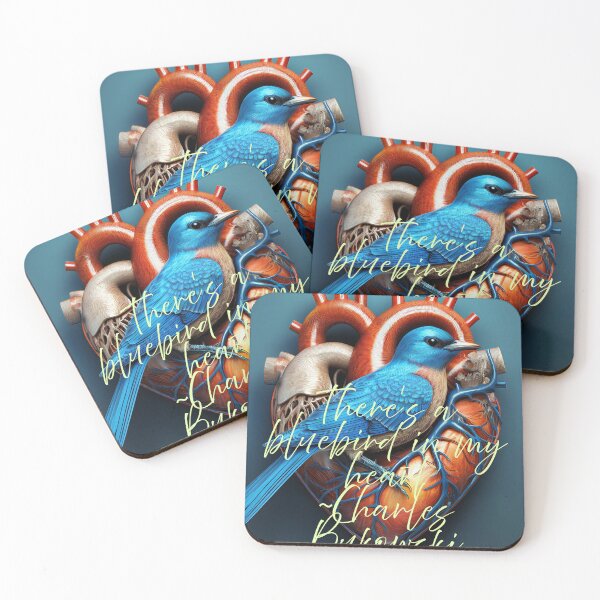 Item preview, Bluebird Heart designed and sold by TheCussnWolf.