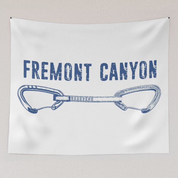 Item preview, Fremont Canyon Wyoming Rock Climbing Quickdraw designed and sold by Esskay Designs.