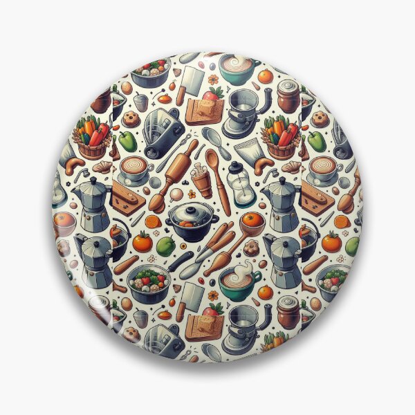 Item preview, Seamless pattern of Kitchen Items Pattern designed and sold by ShoPellY.