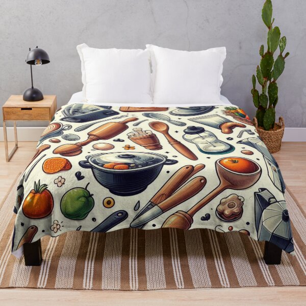 Item preview, Seamless pattern of Kitchen Items Pattern designed and sold by ShoPellY.