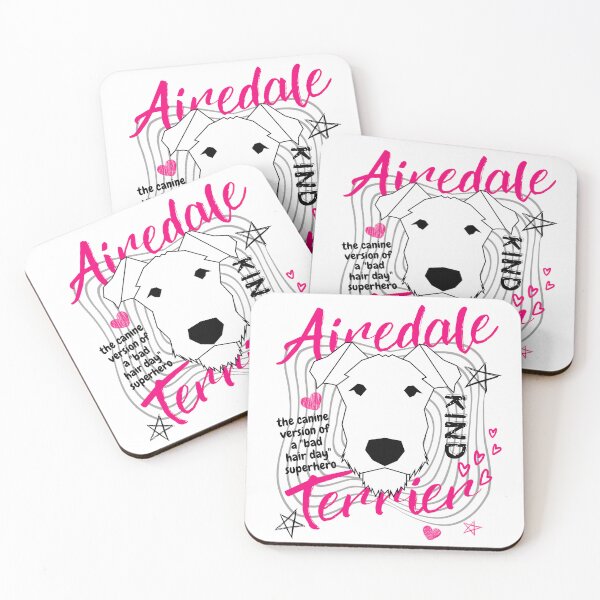 Item preview, Airedale terrier : the canine version of a "bad hair day" superhero designed and sold by Peerless-Prime.