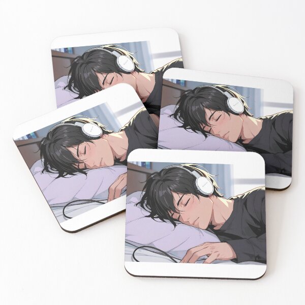 Item preview, Lofi beats handsome boy designed and sold by Mrwolf-designs.