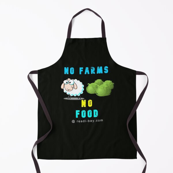 Item preview, No Farms - No Food designed and sold by AlienAlmanac.