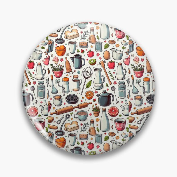Item preview, Seamless pattern of Kitchen Items Pattern designed and sold by ShoPellY.