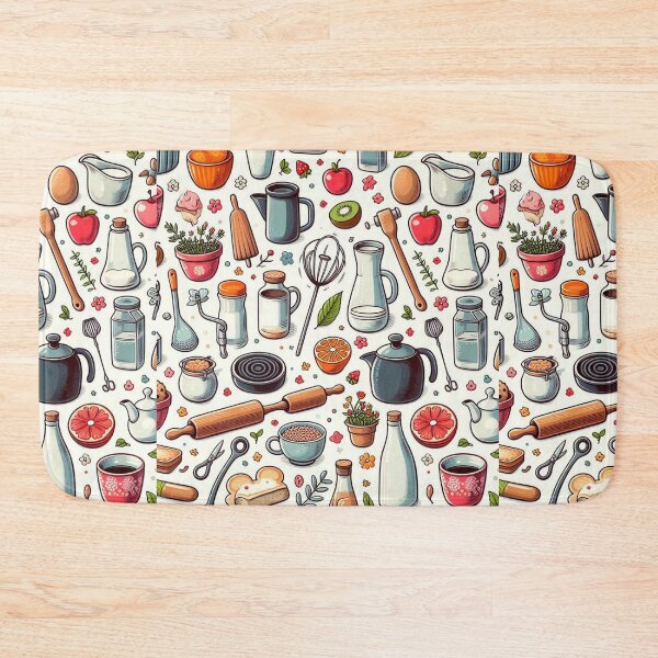 Item preview, Seamless pattern of Kitchen Items Pattern designed and sold by ShoPellY.