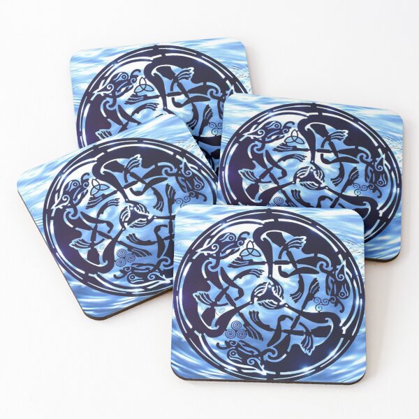 Item preview, Celtic Round Dogs designed and sold by TopDogAppeal.