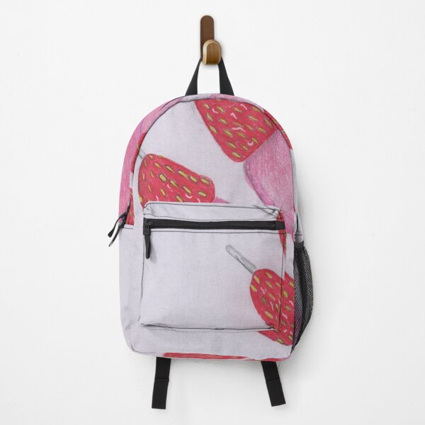 Item preview, Strawberry and marshmallows on a stick designed and sold by Artbysarah23.