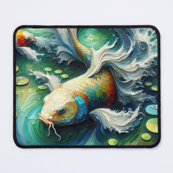 Item preview, Koi Fish Pond Jade designed and sold by FengShuiLounge.