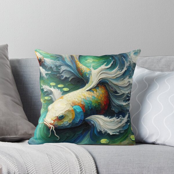 Item preview, Koi Fish Pond Jade designed and sold by FengShuiLounge.