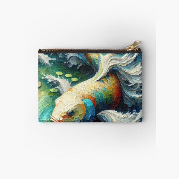 Item preview, Koi Fish Pond Jade designed and sold by FengShuiLounge.