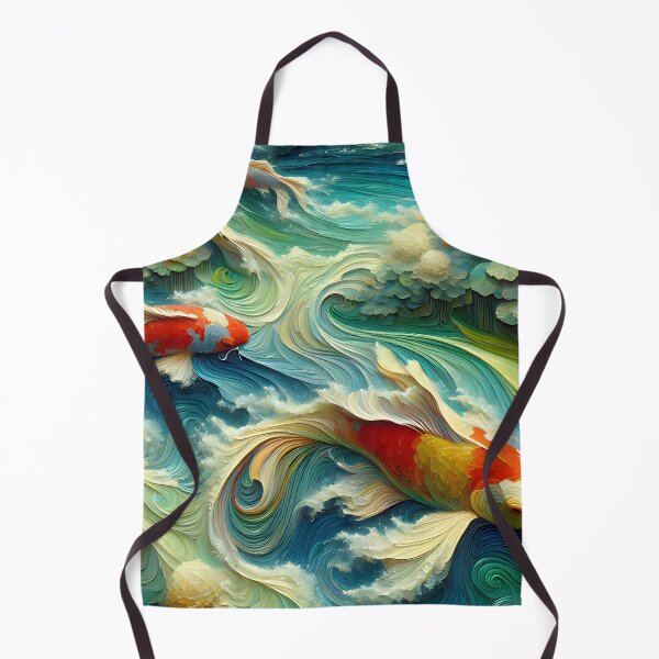 Item preview, Koi Fish Pond Mystic Waters designed and sold by FengShuiLounge.
