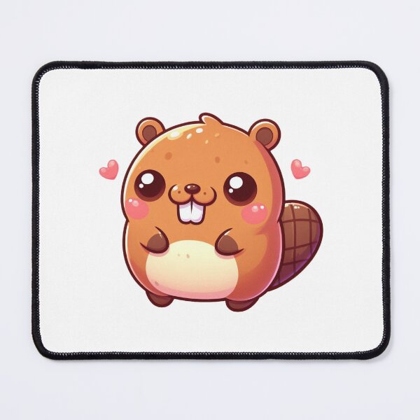 Item preview, Charming Kawaii Beaver designed and sold by istoriadesign.