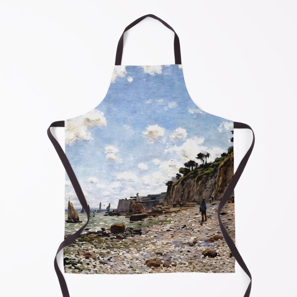 Item preview, The Beach at Honfleur - Tranquil Beauty and Breezy Atmosphere designed and sold by artdesignsnow.