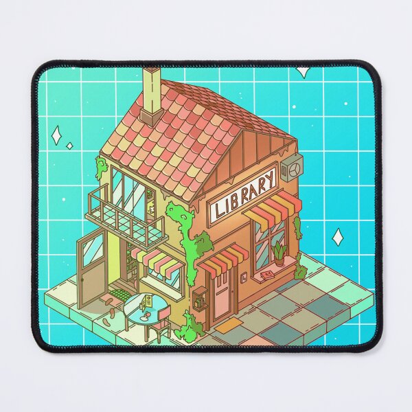 Item preview, Library Island designed and sold by kukurbee.