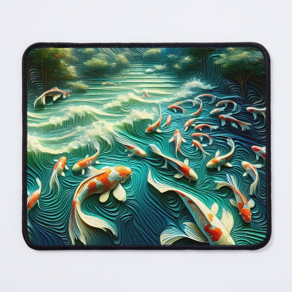 Item preview, Mountain Koi Fish Pond designed and sold by FengShuiLounge.
