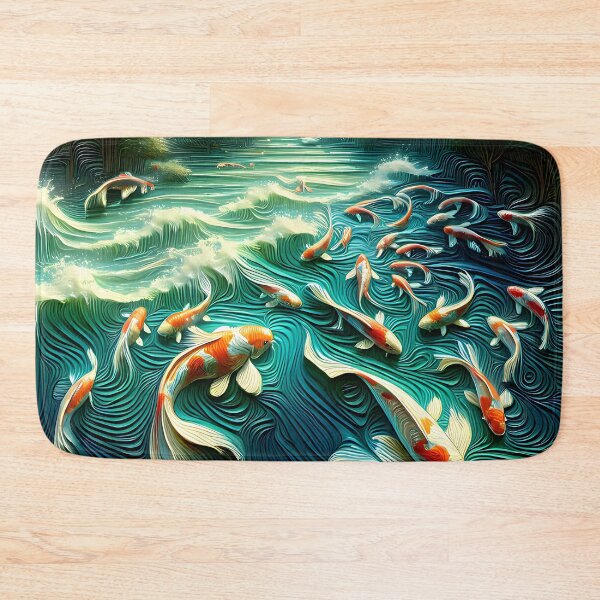 Item preview, Mountain Koi Fish Pond designed and sold by FengShuiLounge.