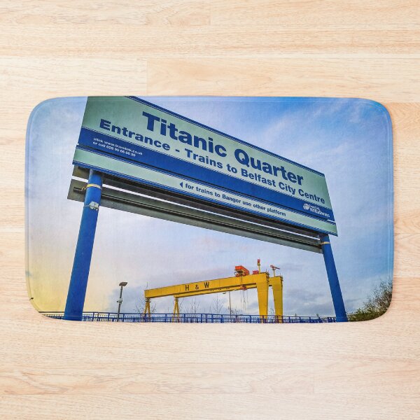 Item preview, Titanic Quarter Station with Samson and Goliath designed and sold by KMNscapes – Ireland Prints & Beyond.