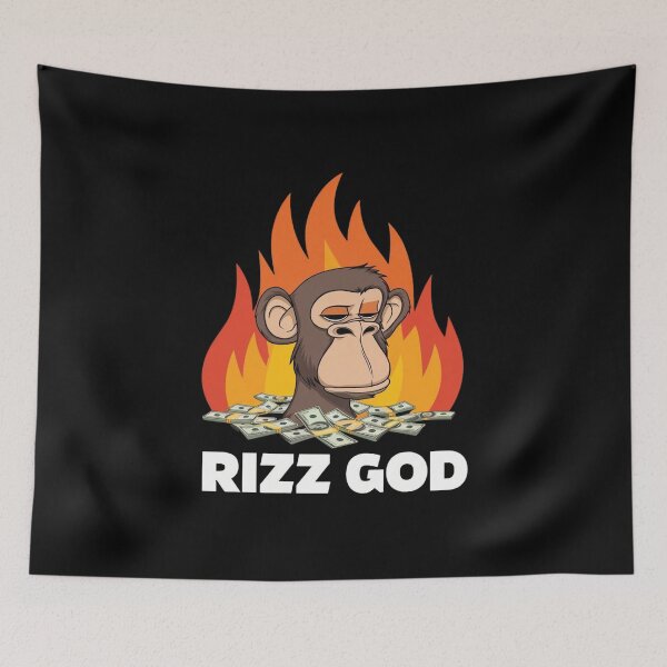 Item preview, The Rizzler and the Rizz GOD designed and sold by Alluka Brand.