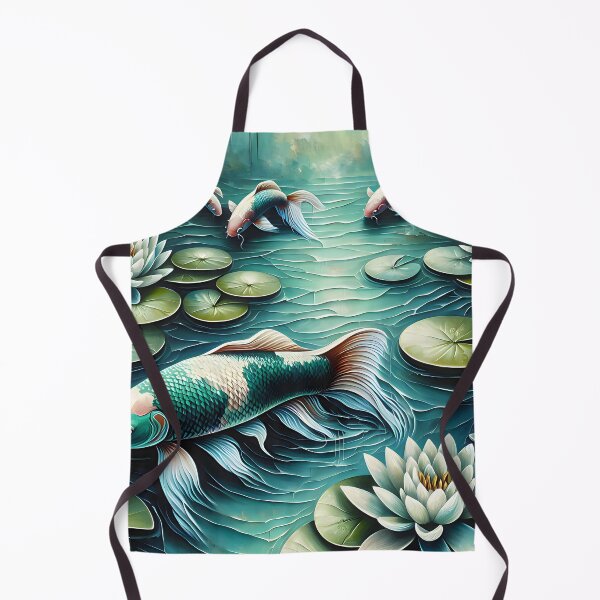 Item preview, Green Koi Fish Pond designed and sold by FengShuiLounge.