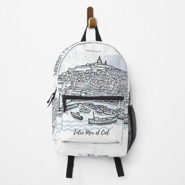 Item preview, Marseille - Modern Art - Skyline designed and sold by vitrar.