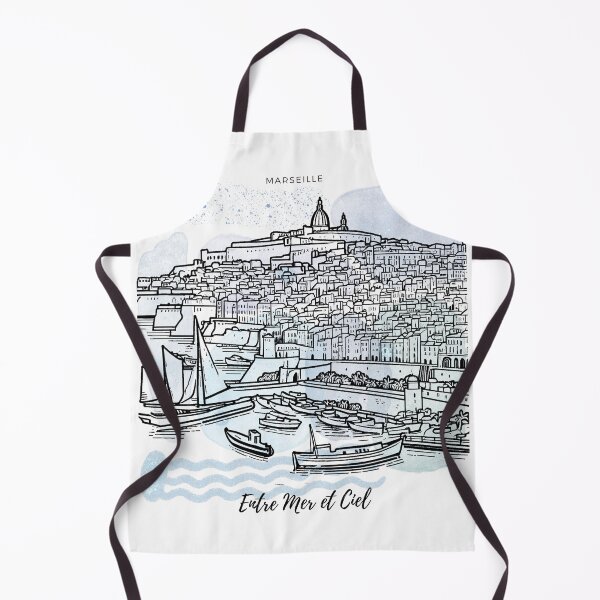 Item preview, Marseille - Modern Art - Skyline designed and sold by vitrar.