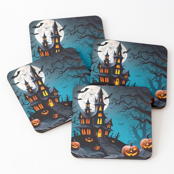 Item preview, Spooky House with Ghostly Glow designed and sold by GrizzlyCollective.