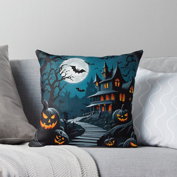 Item preview, Creepy Haunted House at Dusk designed and sold by GrizzlyCompany.