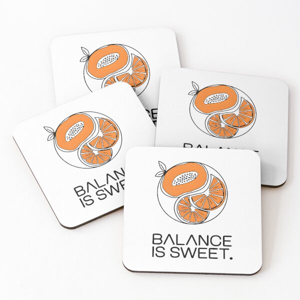 Item preview, BALANCE IS SWEET - Citrus Harmony, Yin and Yang of Flavor designed and sold by SplashTastic.