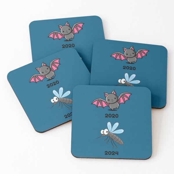Item preview, Funny 2020 Bat 2024 Mosquito Graphic designed and sold by CoolCrap-.