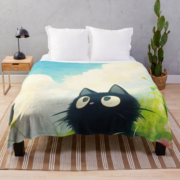 Item preview, Kitty Peaceful Meadow designed and sold by AshiraCreations.