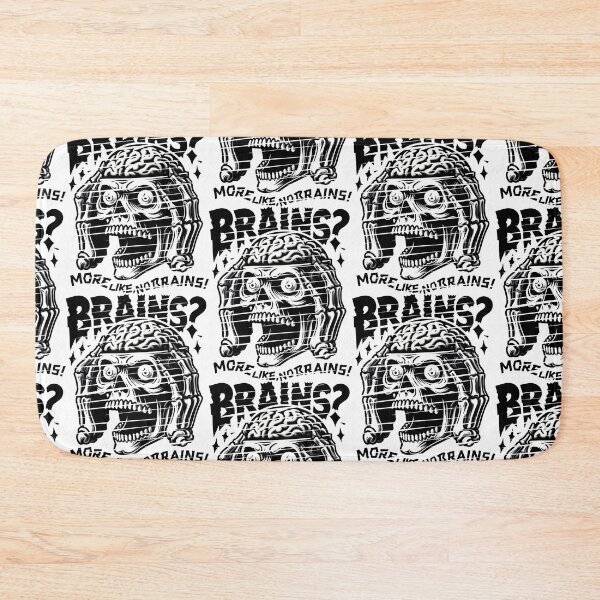 Item preview, BRAINS? MORE LIKE NO BRAINS! - Hollow Head, Hollow Heart, Haunted Soul designed and sold by SplashTastic.