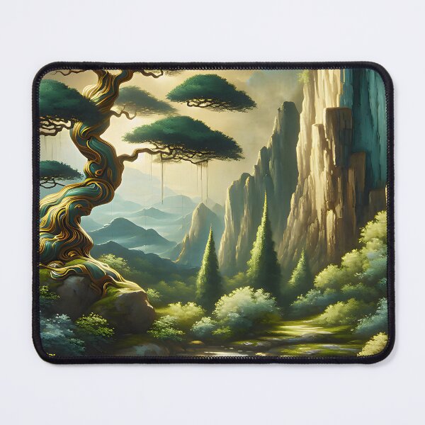 Item preview, Bonsai Tree Nature -  Vintage Japanese Art designed and sold by FengShuiLounge.