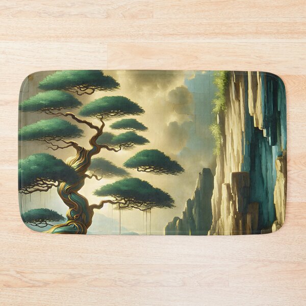 Item preview, Bonsai Tree Nature -  Vintage Japanese Art designed and sold by FengShuiLounge.