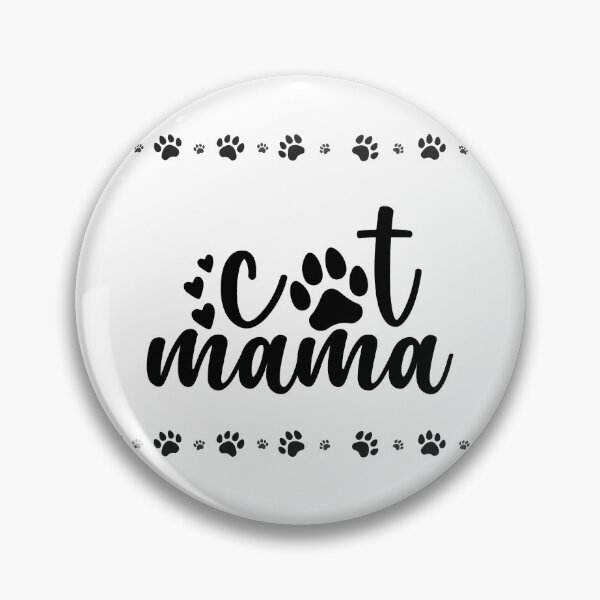 Item preview, Cat Mama with Paw Prints designed and sold by CreatedbyKandJ.