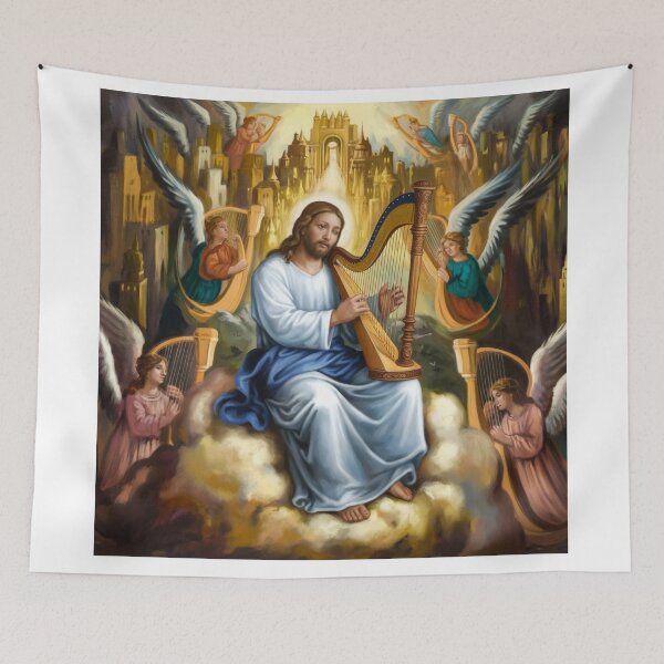 Item preview, Harp playing Angel  designed and sold by Obinne.