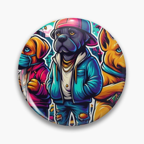 Artikelvorschau, Coole Straßenhunde-Kunst entworfen und verkauft von SilverLook48.