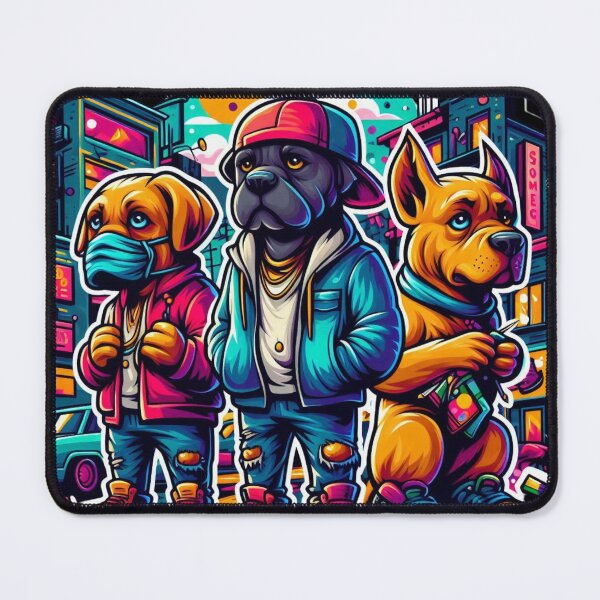 Item preview, Cool Street Dogs Art designed and sold by SilverLook48.