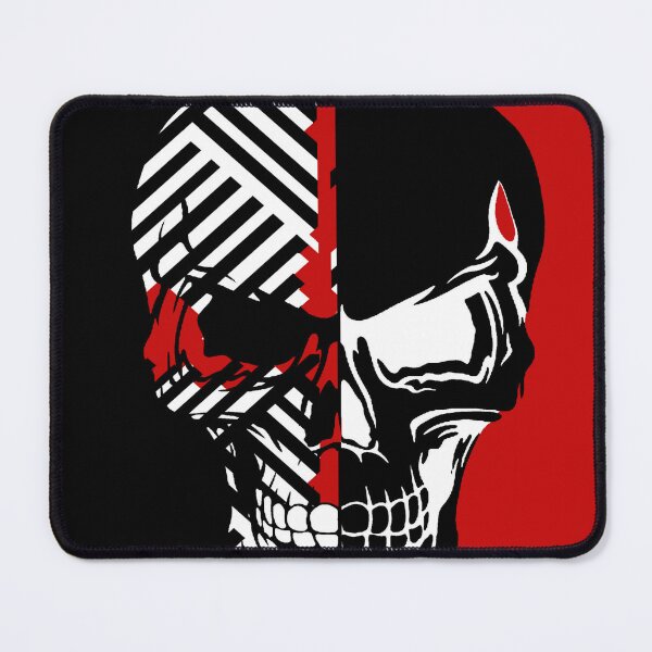 Item preview, FANTASY SKULL IN RED AND BLACK designed and sold by inarausch2023.