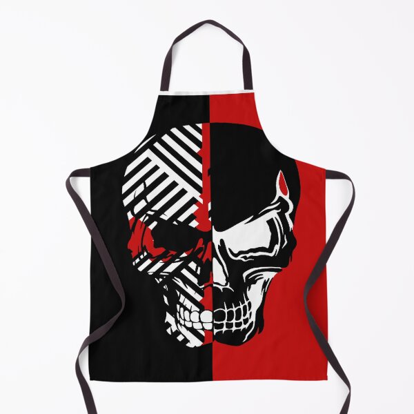 Item preview, FANTASY SKULL IN RED AND BLACK designed and sold by inarausch2023.