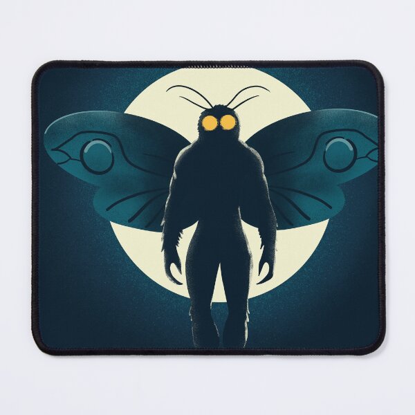 Item preview, Vintage Retro Mothman Poster – Cryptid Legend Illustration designed and sold by Arctic frame studio.