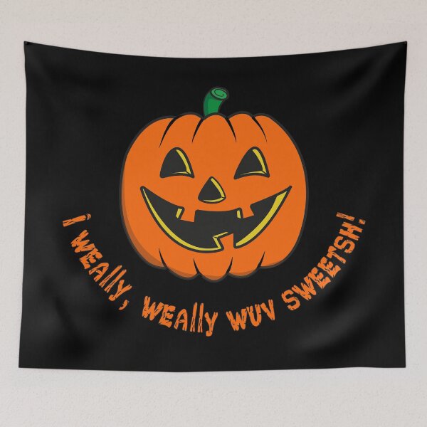 Item preview, Halloween pumpkin - lover of sweets designed and sold by ZorianArt.
