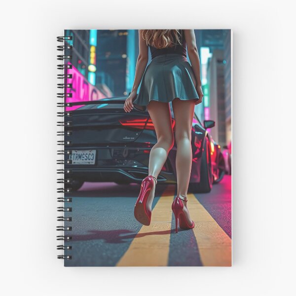 Item preview, A beautiful woman from behind with a view of an Audi RS designed and sold by Salimgor Hangaround Music.