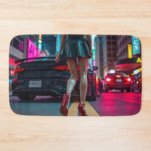 Item preview, A beautiful woman from behind with a view of an Audi RS designed and sold by Salimgor Hangaround Music.