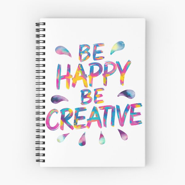 Item preview, Be Happy, Be Creative designed and sold by RiceArtShop.