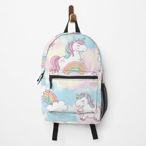 Item preview, Rainbow Unicorns and Clouds designed and sold by MySignatureItems.