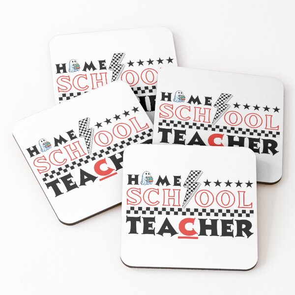Item preview, Home School Teacher Typographic Teacher Light Design designed and sold by Raise2Shine.