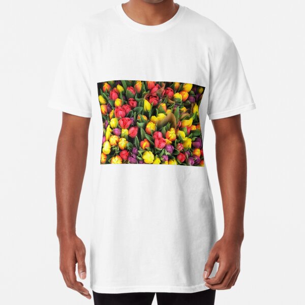 Tulips Tulips Tulips! Long T-Shirt