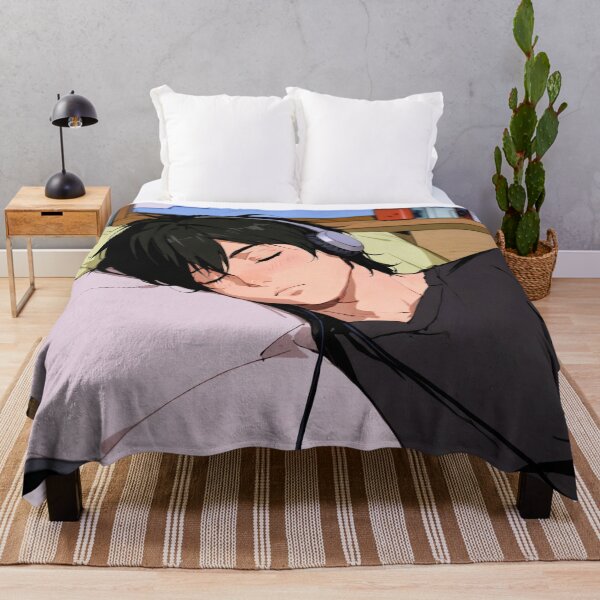 Item preview, Lofi beats handsome boy sleeping designed and sold by Mrwolf-designs.