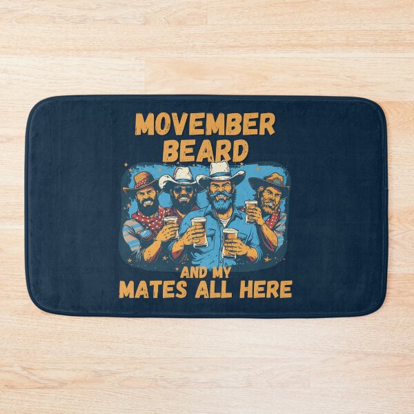 Item preview, Movember Beard Beer With Mates Cheers designed and sold by NikoDeeko.