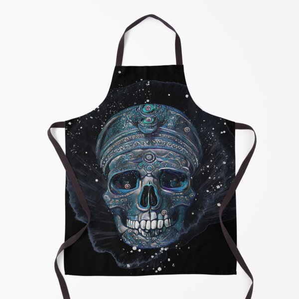 Item preview, FANTASY SKULL IN BLUE designed and sold by inarausch2023.